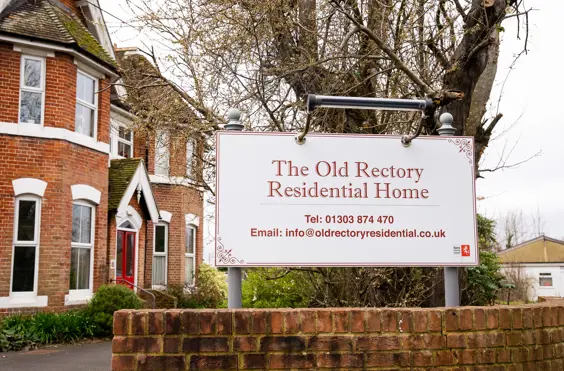 The Old Rectory Residential Home - outside view of care home
